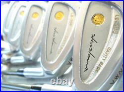 4STAR GOLD MOLE Perfect 10pc HONMA LB-708 H&F R-FLEX IRONS SET F/S from Japan