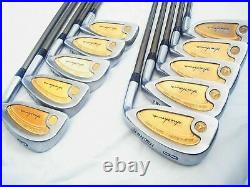 4STAR HONMA NEW-LB280 ALL GOLD Perfect 10pc R-FLEX IRONS SET GOLF CLUB NWO