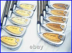 4STAR HONMA NEW-LB280 ALL GOLD Perfect 10pc R-FLEX IRONS SET GOLF CLUB NWO