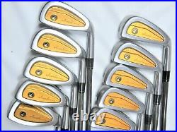 4star Gold Perfect 10pc Honma LB-606 R-FLEX IRONS SET Japan Limited NWO