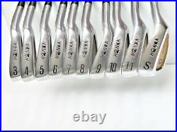 4star Gold Perfect 10pc Honma LB-606 R-FLEX IRONS SET Japan Limited NWO