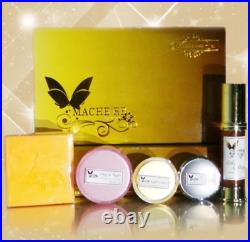 6X Mache're Whitening Cream Perfect Collagen Gold Set White Brighter Smooth Skin