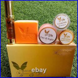 6X Mache're Whitening Cream Perfect Collagen Gold Set White Brighter Smooth Skin