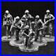 6oz Limited Soldier Set Hand Poured 999 Silver Statue Gold Spartan Bar Coin Mint