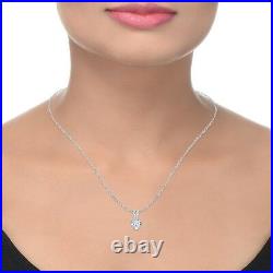 925 Pure Silver Earring Necklace Set With 18 Silver Chain Over 14K Gold Finish