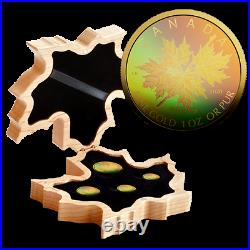 99.999% Pure Gold RCM Fractional Hologram Set Mintage 500 (2020)