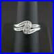 9ct White Gold Diamond 0.33ct Perfect Fit Bridal Set 4.4gms Size L