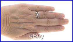 A Perfect Match Vintage 14K Gold Diamond Wedding Set