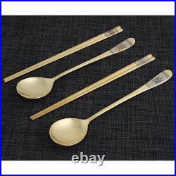 A Set Of 2 Gold Spoons Turtle Patterns 24k Pure Gold Plated Gift For Loved
