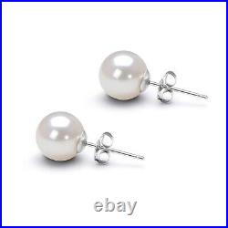 Akoya Pearl Earrings 5-10mm AAA Japanese Akoya Pearl Earring Studs Earrings Sets