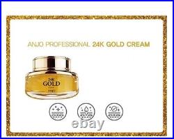 Anjo 24K Gold Prime Ampoule Special Set 8pcs Set 99.9% Pure Gold K-Beauty