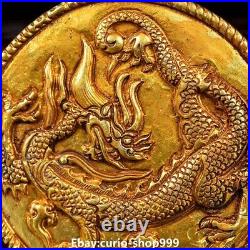 Antique Pure Silver 24K Gold Dragon Tiger Xuanwu Zhuque Seal Stamp Signet Set