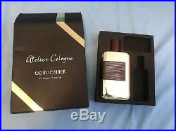 Atelier Cologne Gold Leather Cologne Absolue Pure Perfume 200ml of a Gift Set