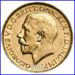 Australian 1917 Gold Sovereign 3 Coin Set Mintmark (P, M & S) 91.6% pure gold