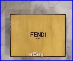 BRAND NEW PERFECT Authentic Fendi Magnetic Box Gift Set + Extras 13 x10 x 5.5