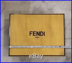 BRAND NEW PERFECT Authentic Fendi Magnetic Box Gift Set + Extras 13 x10 x 5.5