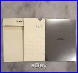 BRAND NEW PERFECT Authentic Fendi Magnetic Box Gift Set + Extras 13 x10 x 5.5