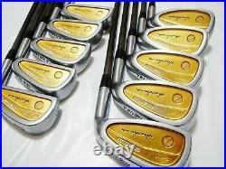 Back Face All Gold 4-star Perfect 10pc Honma Lb606 R-flex Irons Set 4188 Beres