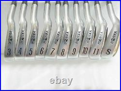 Back Face All Gold 4-star Perfect 10pc Honma Lb606 R-flex Irons Set 4188 Beres