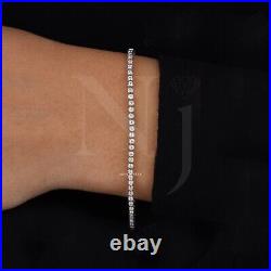 Baguette Cut Bar Set Moissanite Tennis Bracelet Perfect Gift For Anniversary