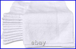 Bath Mat Towel 18x25/20x30 Bathroom Shower Mat Pack 12, 48 Cotton Blend Non-Slip