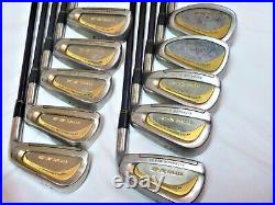 Beautiful Gold Perfect 10PC MARUMAN TITUS X-2 R-FLEX IRONS SET