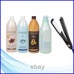 COCOCHOCO STARTER SET Keratin PURE, ORIGINAL, GOLD, CLARYFING, HAIR STRAIGHTENER