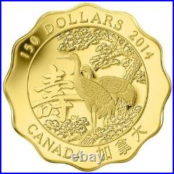 Canada 2009 2015 7 x 150$ BLESSINGS HAPPINESS 7 x 1/3 oz. Pure Gold Coin SET