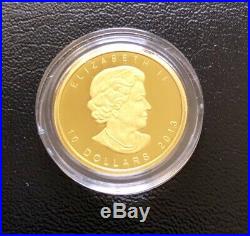 Canada 2013 Polar Bear 2-Coin Set 1/4 oz PURE GOLD + 1.5 oz SILVER RCM
