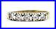½ Carat, 5 x Stone Diamond Ring, Half Hoop, 9ct Gold, SIZE O½, Perfect, Boxed