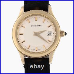 Carl F. Bucherer Ladys 18K Solid Yellow Gold Full Set' Perfect Condition