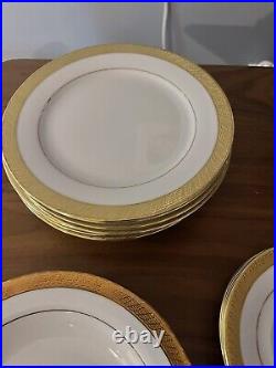 Centurion collection pure gold 9415 4 piece dinner setting (21 Pieces)