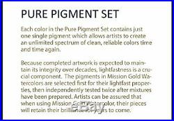 CrushOn Mission Gold Class Pure Pigment Watercolors Set 15 Milliliter x 24