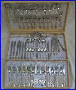 Cutlery from 12, produced in Italy from E. M. E. With pure golden, never used