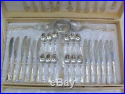 Cutlery from 12, produced in Italy from E. M. E. With pure golden, never used