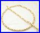 Diamond Cut Hugs Kisses Bracelet Necklace Set 14K Yellow Gold Plated Silver 925