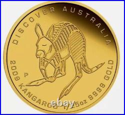 Discover Australia 2009 The Dreaming Full Set $5 1/25 oz Pure 99.99 Gold