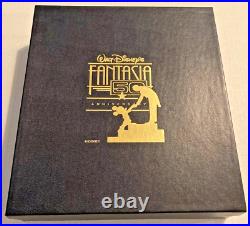 Disney Fantasia Golden Anniversary 7 Coin Set Silver 22Kt Gold COA