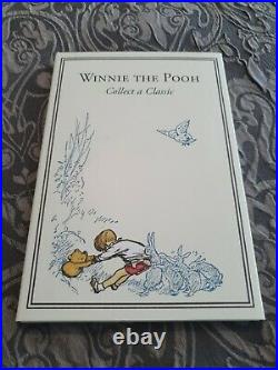 Disney Winnie The Pooh 24k Pure Gold &. 999 Silver Proof Coin Set With Coa's