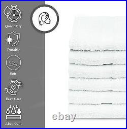 Economy Bath Towel 22x44 Bulk Pack 12, 24, 36,60,84,120 Hotel Spa Salon Towels
