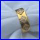 Engagement 22K Pure Gold Ring Women Jewelry Design Set Customized Sizes 3.5 Gram