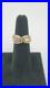 Engagement/cocktail setting. 50 carats of Nat dia 14kt Pure gold 80'sVintage NWT