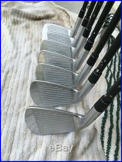 Epon Af-303 Set 4-p With Dynamic Gold S400 Onyx Tour Issue Shafts Pured 7 Irons