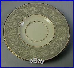 Franciscan Renaissance Grey (20 Piece Set) 4 Place Settings Gold Trim, Perfect