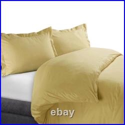 GoLinens Duvet Cover Set 450 Thread Count