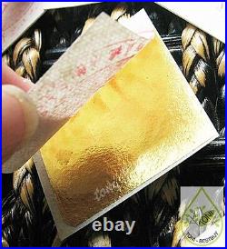 Gold 300 Sheets 24K Genuine 100% Pure Gold Leaf Gilding 1.18 Best Promotion