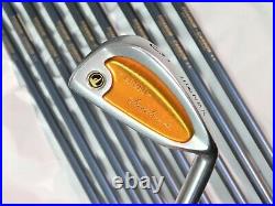 Gold Back Face 2star Honma LB-280 Perfect 10PC R-FLEX IRONS SET Golf nwo