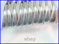 Gold Back Face 2star Honma LB-280 Perfect 10PC R-FLEX IRONS SET Golf nwo