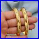 Gold Bangle Real 22K Gold Bangle Set Of 2 Solid Yellow Gold Jewelry