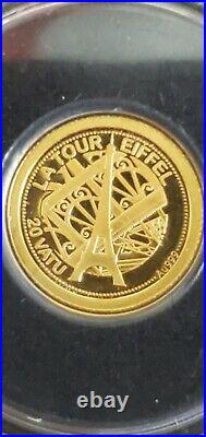 Gold Coin RCM Canada PURE GOLD 999 0.5 g World Achievements From Set- AUCTION